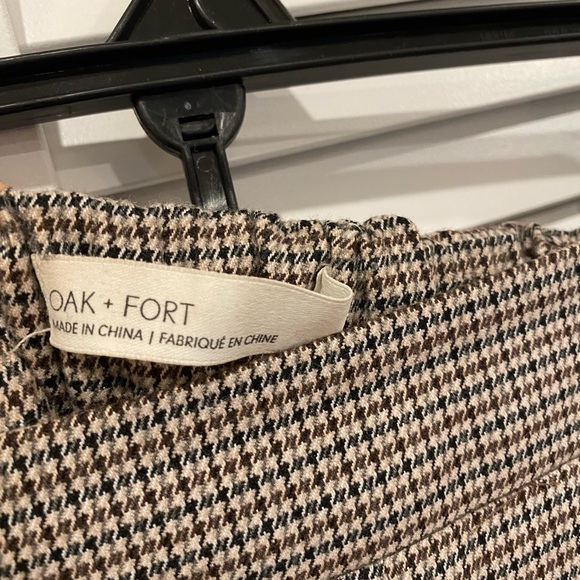 OAK + FORT houndstooth trousers - Picture 2 of 3